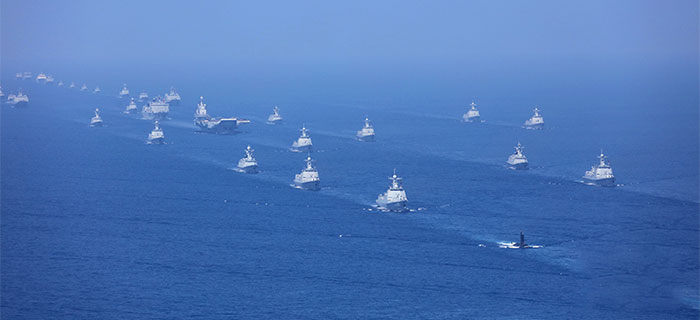 南海大閱兵精剪鏡頭來了！點開視頻，再燃一次！