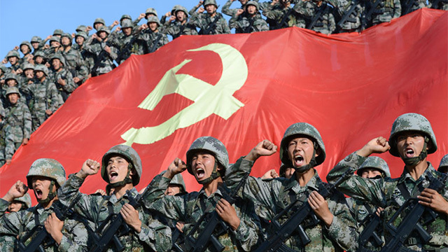 強軍路上，永葆我們的黨員本色