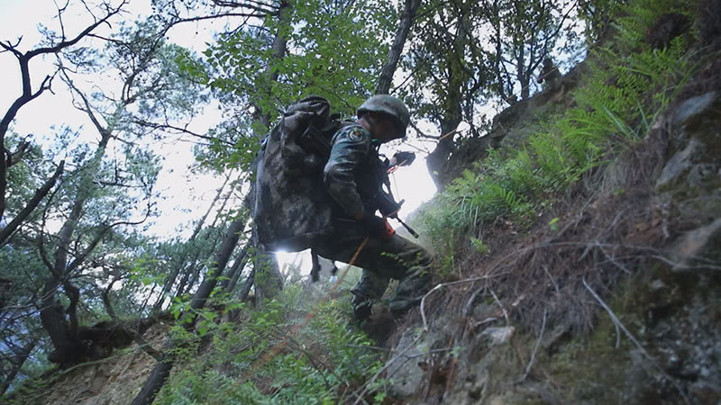 下斷崖、過沼澤 兵哥版“荒野求生”你敢挑戰(zhàn)嗎？