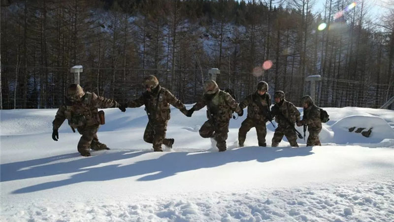 新春走軍營丨雪域邊關(guān)，深山里的“鴨綠江畔第一哨”