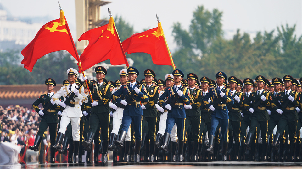 了不起的中國軍人丨今天，他們代表我們向祖國報告