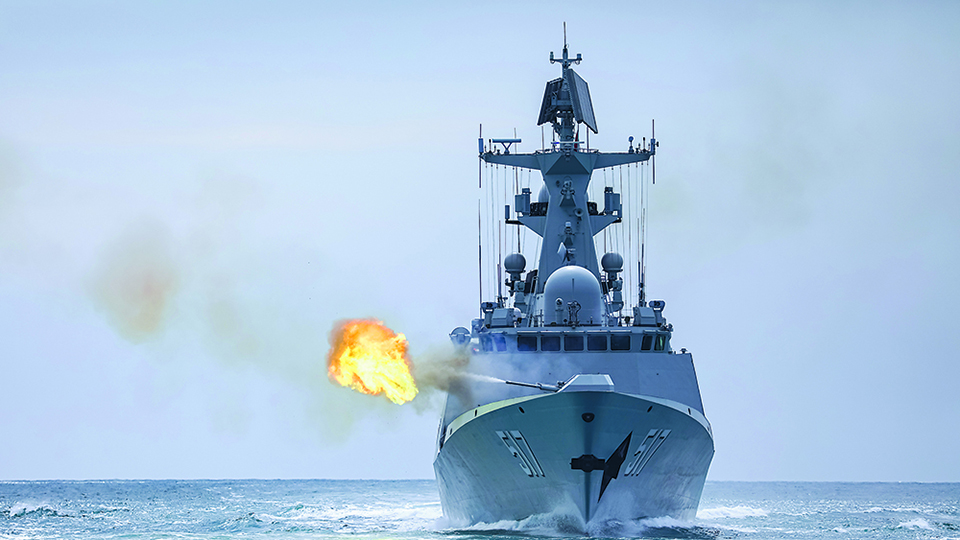 礪兵大洋——海軍某支隊艦艇編隊訓(xùn)練掠影