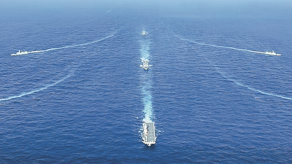 礪劍大洋——海軍某支隊艦艇編隊訓(xùn)練掠影