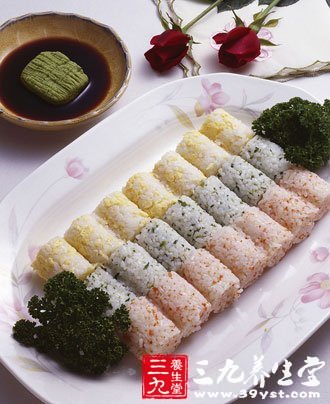 彩色飯團