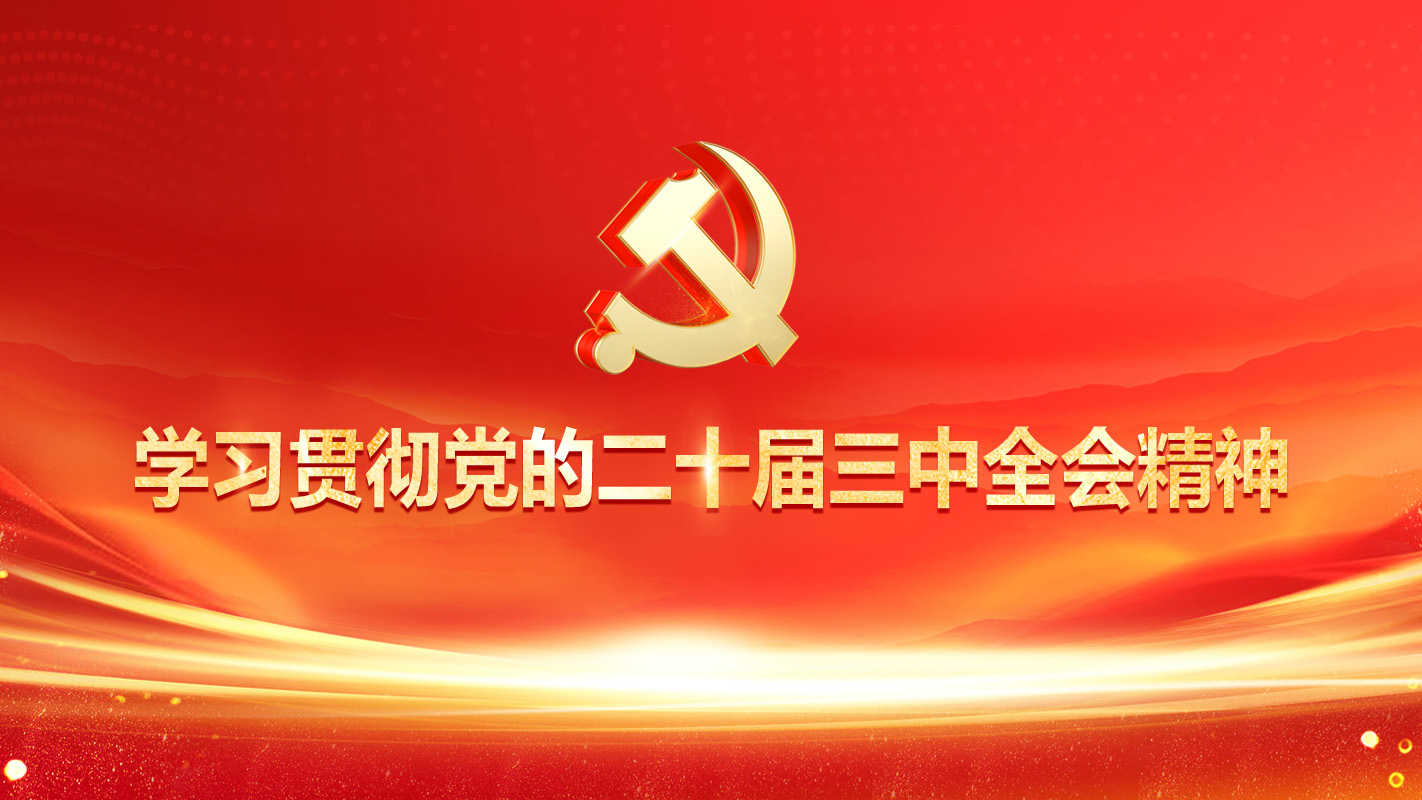 學習貫徹黨的二十屆三中全會精神